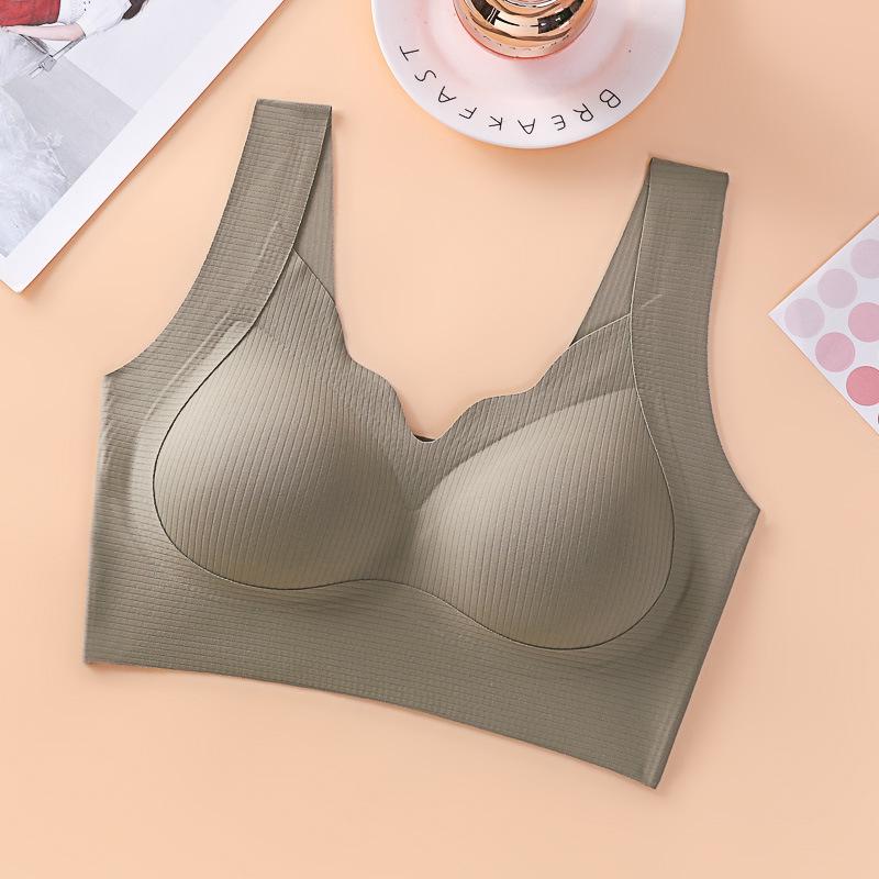Wireless Seamless Lift Bra: Minimizes, Lifts, Anti-Sagging, Comfortable, Beautiful Back Design.
