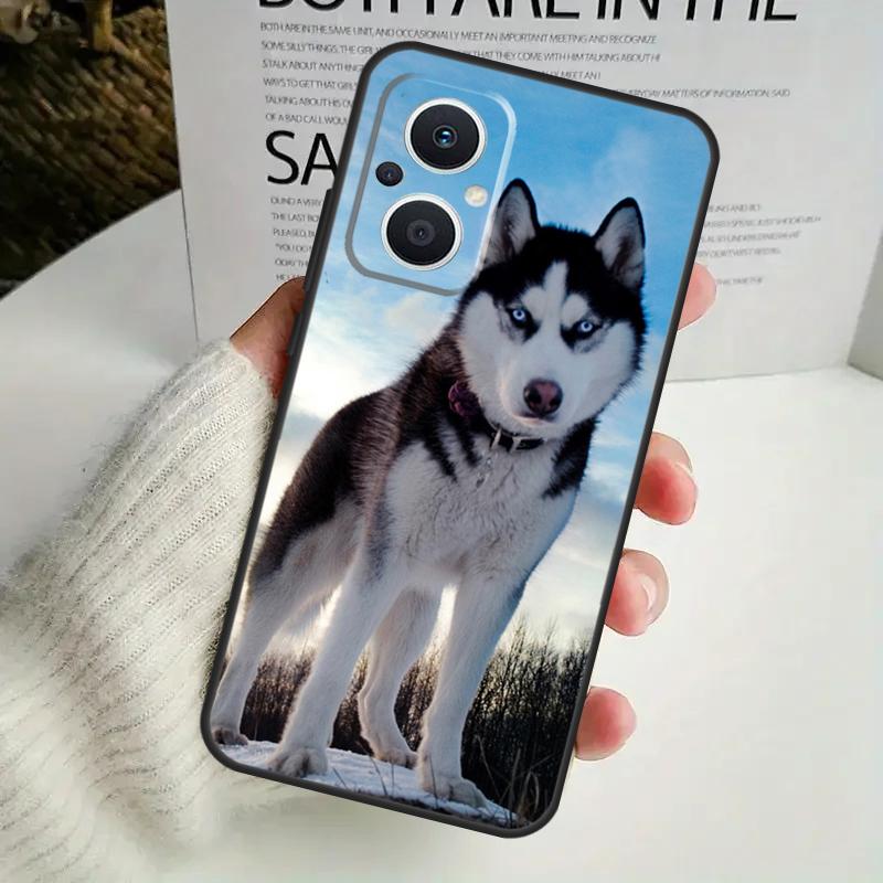 

Чехол для телефона с рисунком щенка хаски Для OPPO Reno 8 7 Lite 8T 11 12 13 14 14F 10 Pro OPPO Find X8 X6 X5 X9 Pro OPPO Reno14 Pro
