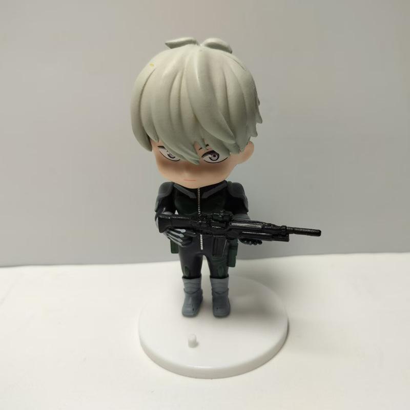 6pcs/set Kaiju No.8 Anime Hibino Kafka Figure Monster Model Toy Cartoon Peripheral Collection Action Figure Desktop Decorations