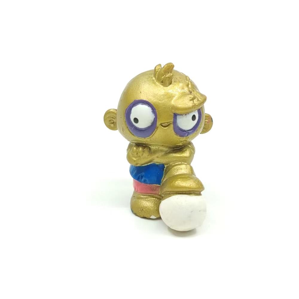 Zomlings Originaux ULTRA RARES OR Argenté Styles Superzings Figurines d'Action PVC Collection Limitée Jouet Espagnol Cadeau d'Anniversaire pour Garçons