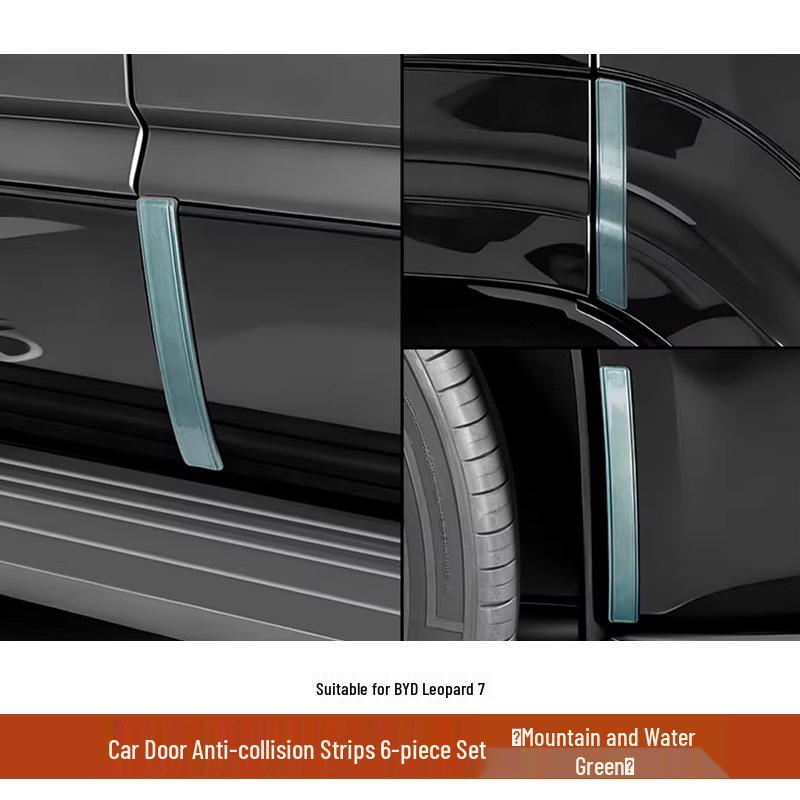 BYD Leopard Titanium 7 Door Anti-Collision & Scratch-Resistant Car Strips - Original Color Decorative Accessories