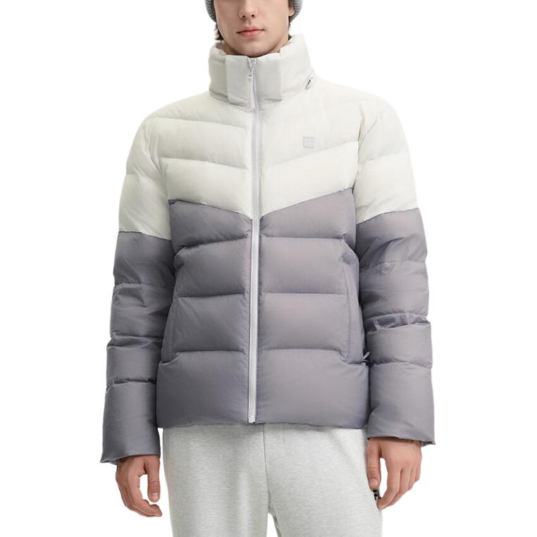 

New FILA ORIGINALE Down Jacket Men s Cloudy Gray F51M449901F-DY M