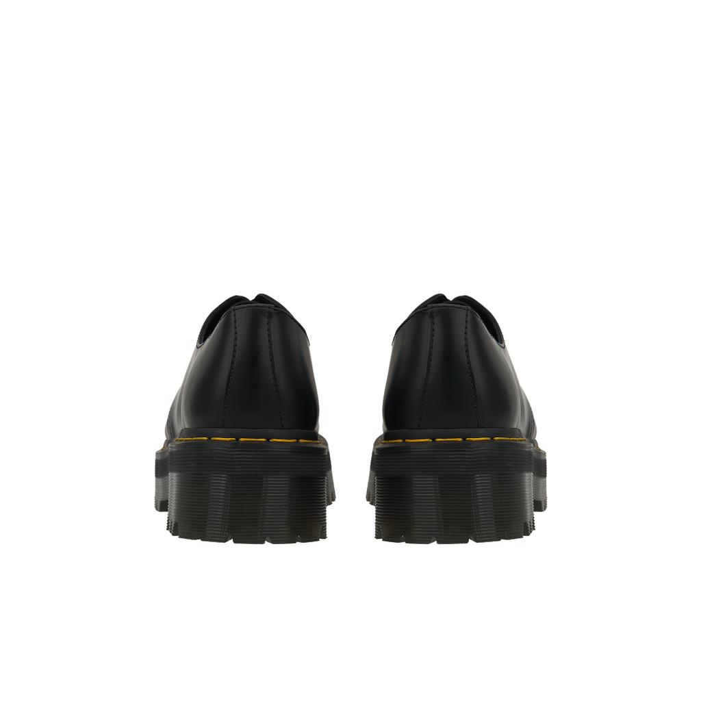 Dr. Martens 1461 Plataforma Cuero Liso Negro Zapatillas Unisex 25567001