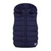 Minoti Girls Quilted Detachable Hood Gilet