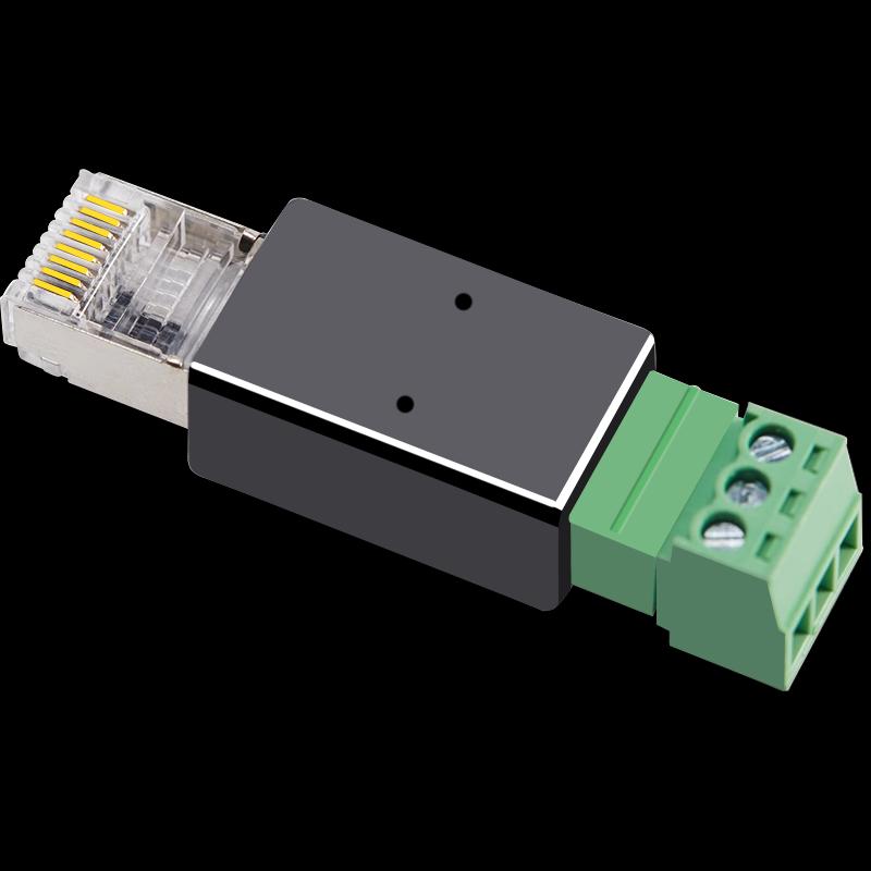 Yidesheng RJ45 zu RS485 3-Pin Klemmenblock-Konverter