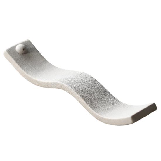 

Креативная подставка для благовоний Волна Однотонная Матовая Аромалампа Основа для благовоний из сандалового дерева Принадлежности для чайного дома серый