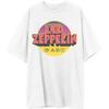 Led Zeppelin Unisex-Erwachsene Offizielles Merchandise Sunset Circle Logo Übergroßes T-Shirt