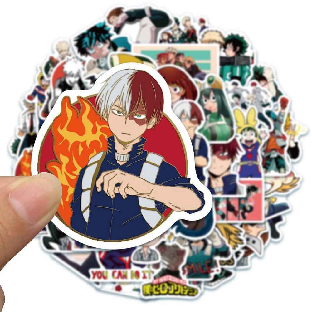 10/30/50/100pcs Cartoon My Hero Academia Graffiti Stickers Deku Anime Decals Laptop Phone Skateboard Cool Midoriya Izuku Sticker