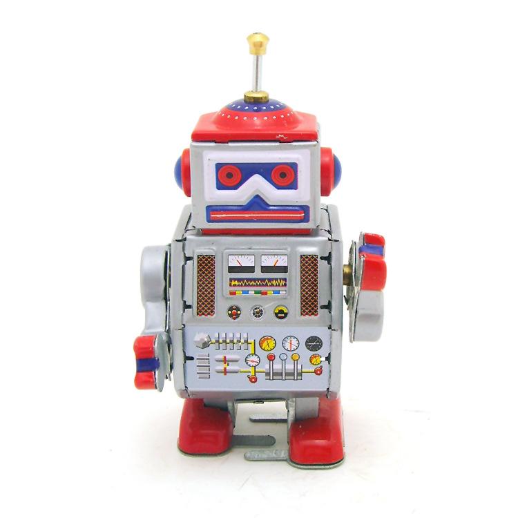 Ringing Robot Tinplate Craft Micro-Film Prop Gift
