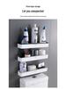 Above-Toilet Wall-Mounted Punch-Free Multifunctional Storage Rack