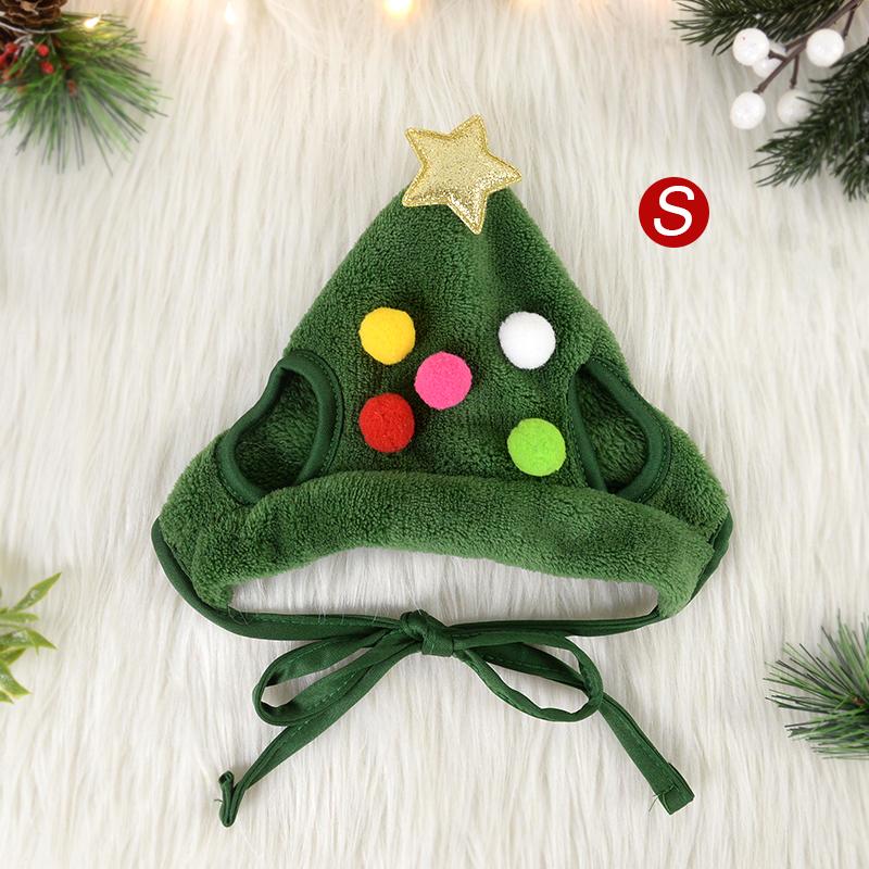 Dog Cat Christmas Hat Pets Clothes Bibs Puppy Cap Costume Accessories Navidad Xmas Home Decoration 2025 New Year Gift Bandana