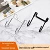 Stainless Steel S-Shaped Double Hook for Bedside, Bathroom, Kitchen, and Dormitory