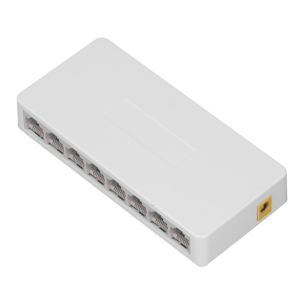 8 Port Gigabit Unmanaged Ethernet Switch Home Network Hub Ethernet Splitter for Surveillance Camera