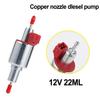 Cold Weather Heating 12V Oil Pump Fuel Delivery Compatible With Diesel Heaters Easy Installation Quiet Operation
