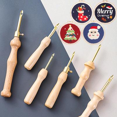 Sticknadel-Werkzeug zum Selbermachen, magischer Sticknadel-Stift, Weben, Kreuzstich-Werkzeug, Strick-Nähwerkzeuge zum Nähen
