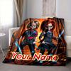 Custom 1pc Dark Magic Ritual Blanket, Soft And Comfortable Blanket, Casual Warm, Camping Travel Blanket, Birthday Gift Q91215