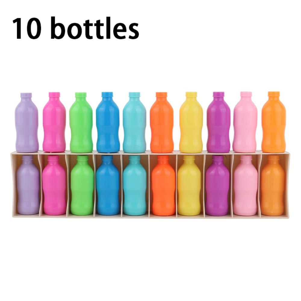 

Colorful Learning Color Toys Educational Toy Color Classification Game Exercise Brain Memory Bottles*10