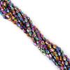 Tears Of  Mermaids 4*6mm Multicolor Faceted Glass Beads For Jewelry Making DIY Bracelet Necklace
