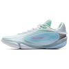 Li Ning Wade 808 5 ULTRA Wear Resistant And Lightweight Low Top Basketball Shoes Men's White Blue Green ABAV015-3