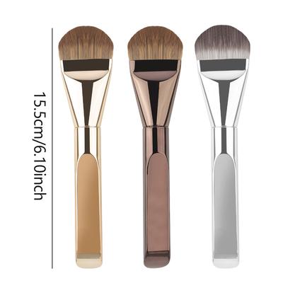 1 STÜCK Ultra Dünner Foundation Pinsel Synthetische Borsten Präzise Anwendung für Flüssigcreme Streifenfrei Alle Hauttypen Werkzeuge
