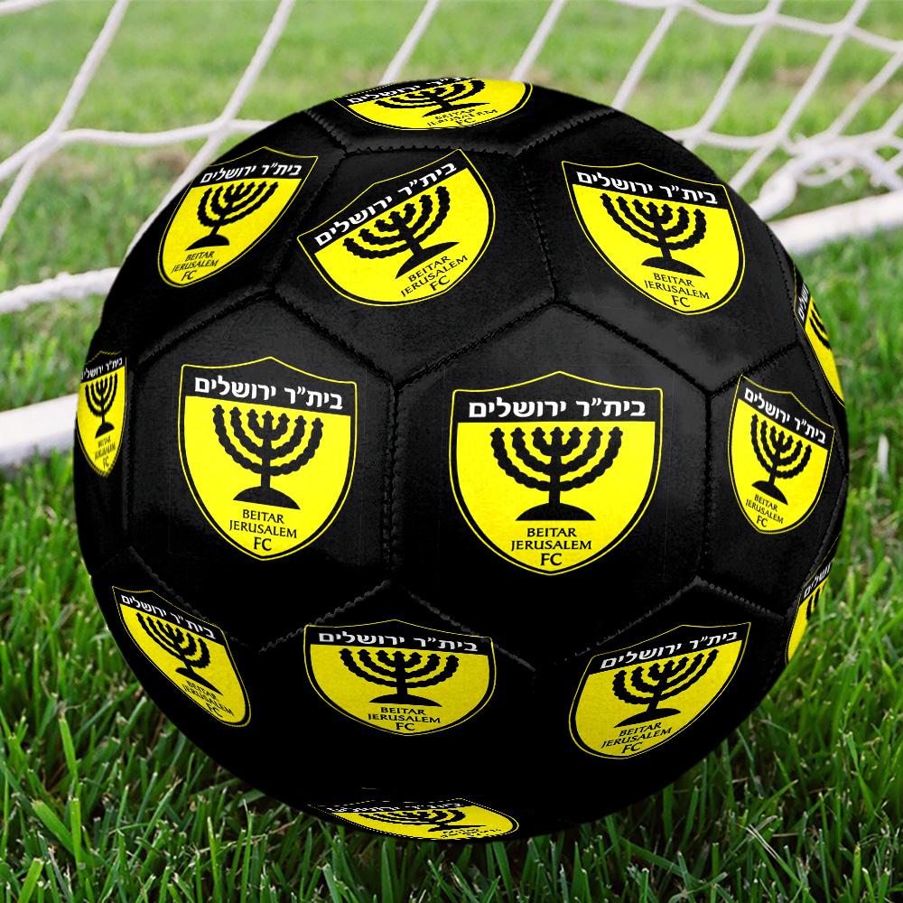 Beitar Football Club Printed Size 5 Soccer Balls, High-Quality, Anti-Slip, Protective Football, A Unique Gift , Birthdays, Christmas Gifts