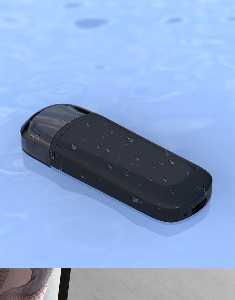 Compact Electric Nose Hair Trimmer Razor - Portable Grooming Tool