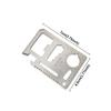 11 In 1 Portable Outdoor Camping Survival Multi-Tool Tourism Equipment Mini Card