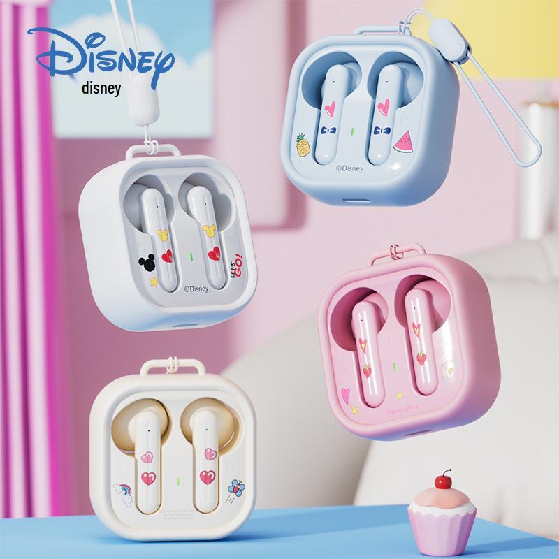 Disney H19 Wireless Bluetooth Earphones - Cute Cartoon Design, Semi-In-Ear, Long Battery Life (2025 Model)