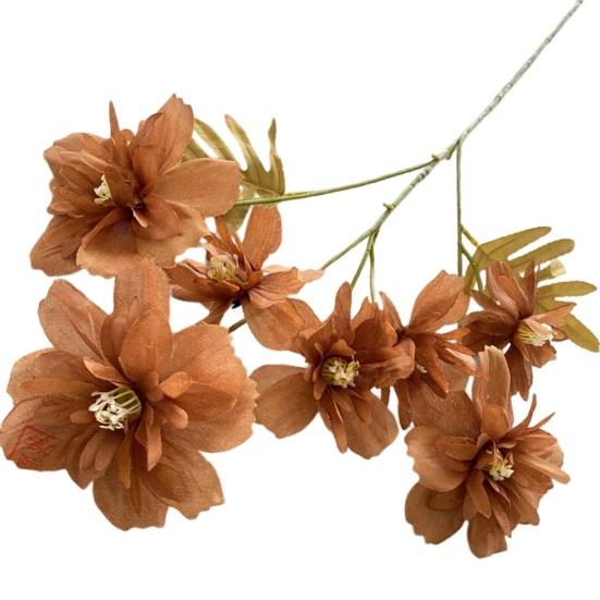 Artificial Flower Realistic Decorative Fake Happy Flower Flower Arrangement Wedding Decor Scene Layout