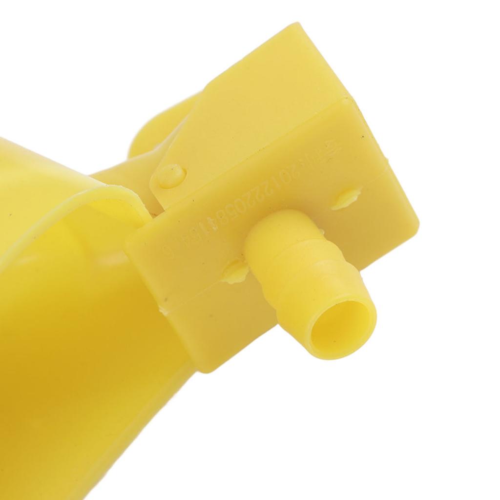 10Pcs Automatic Waterers Yellow Drinking Cups Bowl for Quail Chicken Birds Large Size