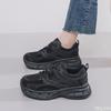 Women's Sports Shoes New Versatile All Black Sports Shoes Anti Slip Running Casual Vulcanized Comfortable Flat Bottom Women's