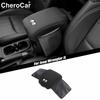 Black Center Console Trim Armrest Pad Cover For Jeep Wrangler JL JLU JT 2018-20