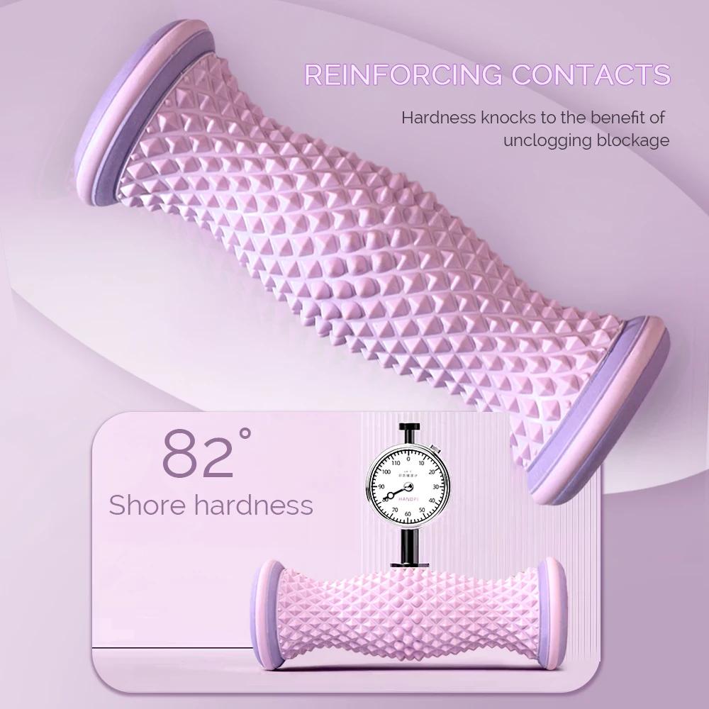 1PC Foot Massage Roller Manual Foot Massager Acupressure Plantar Fascia Roller Yoga Shaft Calf Muscle Relaxation Foot Care Tool