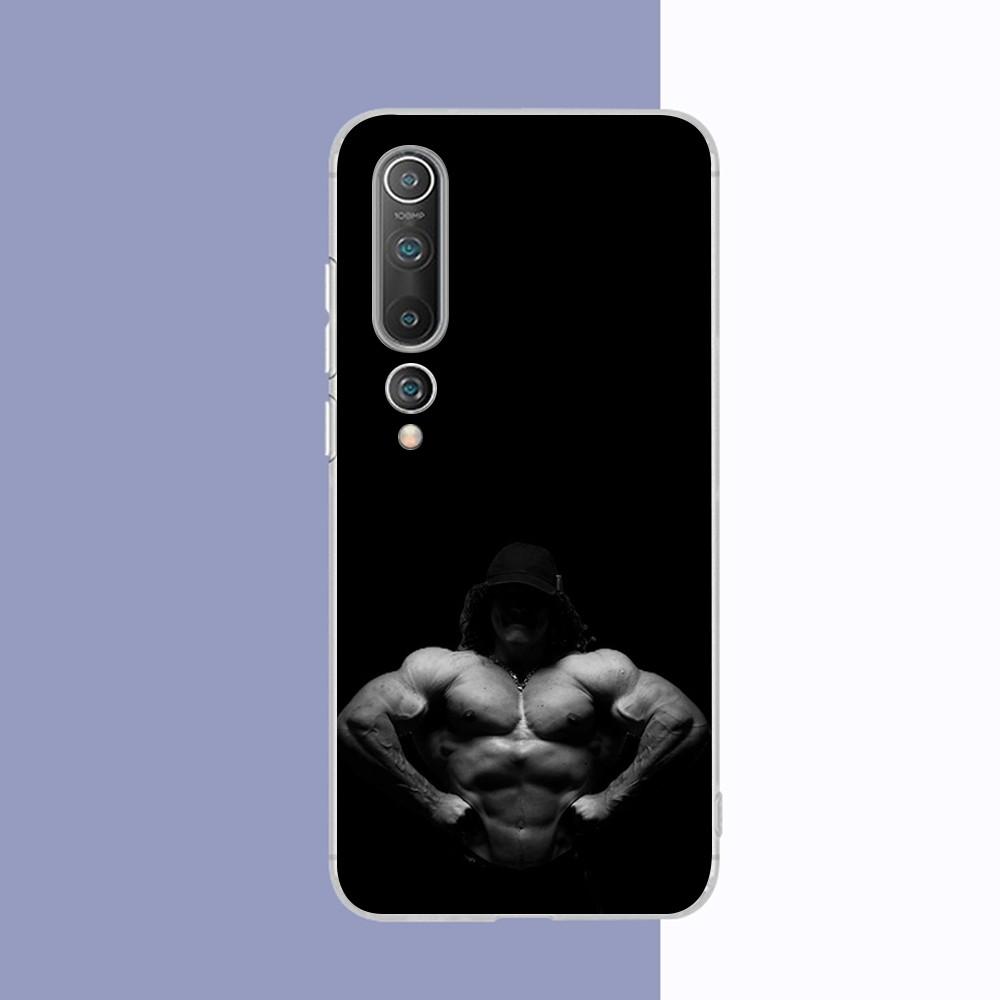 Gym Fitness Bodybuilding Phone Case for Samsung S21 A10 for Redmi Note 7 9 for Huawei P30Pro Honor 8X 10i Cover