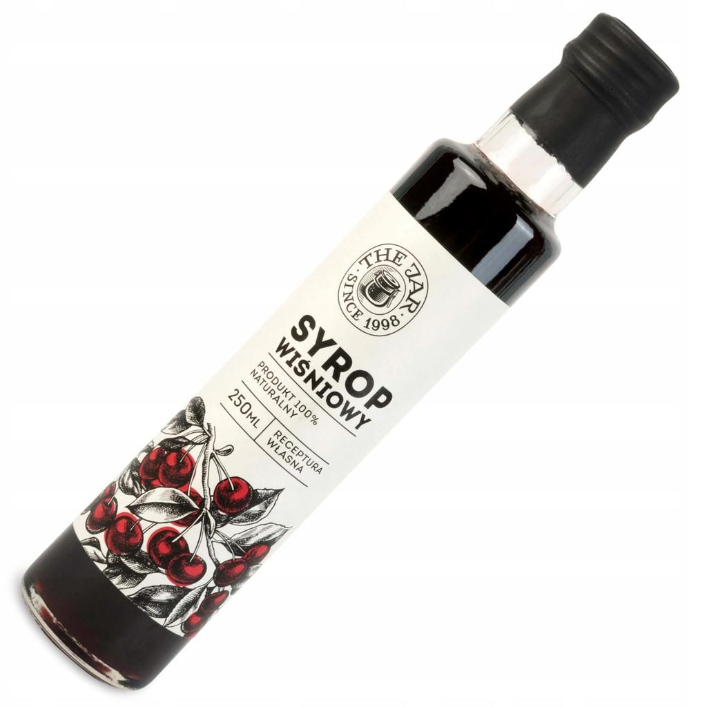 Natürlicher Kirschsirup 60% Kirschen 250 ml