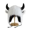 Funny Cow Head Cap Plush Lei Feng Hat Ladies Winter Warm Windproof Ear Protection Hat Men Women Cold Proof Cycling Hat