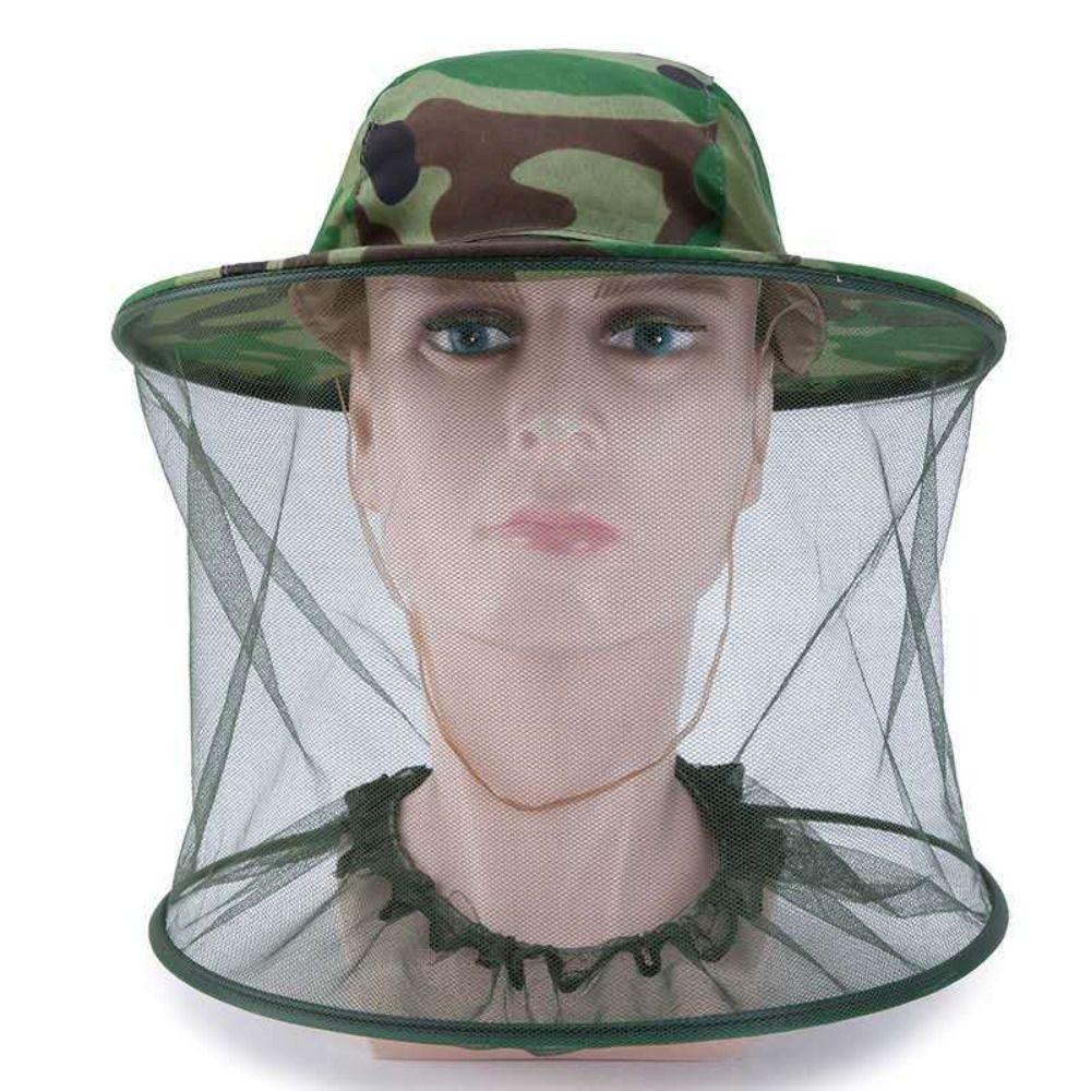 Cappello Antizanzare Con Rete Protettiva, Per Apicoltori Ed Escursionisti, Verde, Taglia Unica