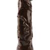 Brown Dual Ended Strapon Ultra Elastic Harness Belt Strap on Dildo Adult Sex Toys for Woman Couples Anal Soft Dildos Adult Toy