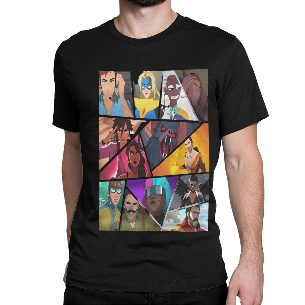 Dispatch Game T Shirt Summer Harajuku T Shirts Mens 100 Cotton O Neck Oversize Clothes Short Sleeve Vintage Tops