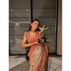 Luxury Glass Organza Silk Saree – Grace & Glamour Collection