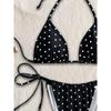 Micro Bikini Sexy Swimsuits For Women 2025 Swimwear Dot Brazilian Bikini Set Thong Biquini Swim Suits String Beachwear Female
