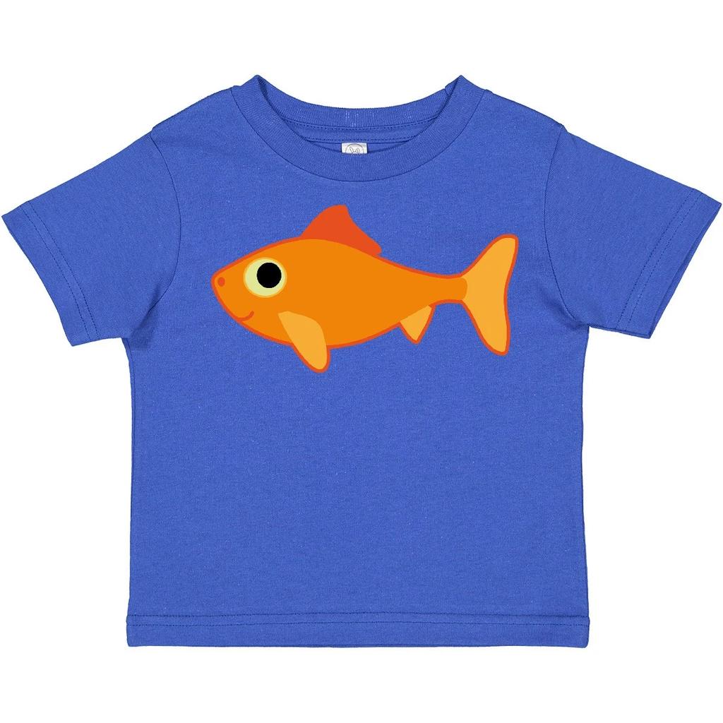 Inktastic Pet Goldfish Toddler T-Shirt Fish Animal Aquarium Cute Child Kid
