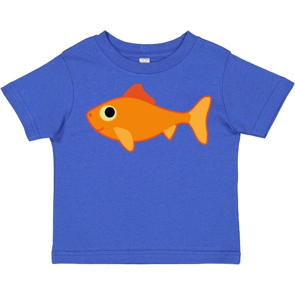 Inktastic Pet Goldfish Toddler T-Shirt Fish Animal Aquarium Cute Child Kid 160