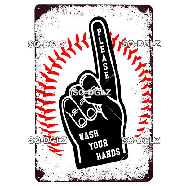 [SQ-DGLZ] Badezimmer-Metallschild, Vintage-Metallplakette, Anzeigetafeln, Dekor für Pub, Bar, Zuhause, Wanddekoration, Blechschilder, Warnposter