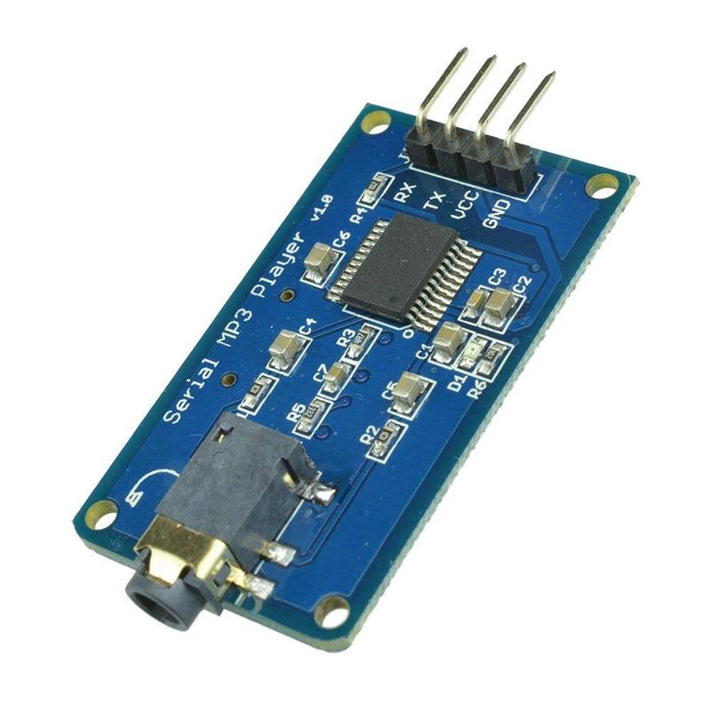 Buy UART TTL Serial Control MP3 Music Player Module Support MP3/WAV ...