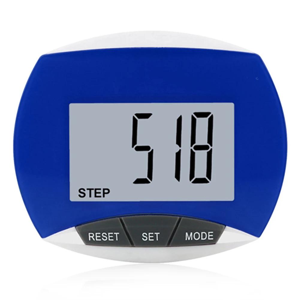 Digital Walking Pedometer Built-in Clip Movement Calories Counter LCD Display Multi-Function for Men Women Kids Adults Seniors