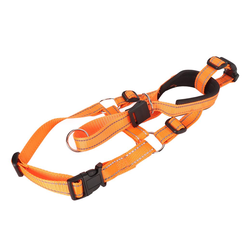 Headcollar Dog Muzzle Adjustable Prevent Biting Barking Breathable Nylon Dog Mouth Guard for