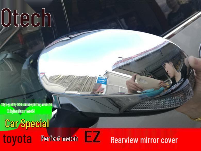 

Otai Гальванизированная накладка на зеркало заднего вида для Toyota Yizhi/E Z (2011-2016 гг.) 2014-16 Rearview Mirror Cover Pair