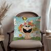 T-The Loud House pillow cover sofa cushion cover home room decoration children gift