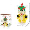Super Bros Mario Themed Plastic Toy Character Assemble Building Blocks Kid Gift